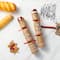 Glitzhome® 8PK 2"D x 12"H Gingerbread Man Christmas Party Crackers with Gift Contents